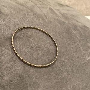 Stirling silver bangle bracelet from Mexico